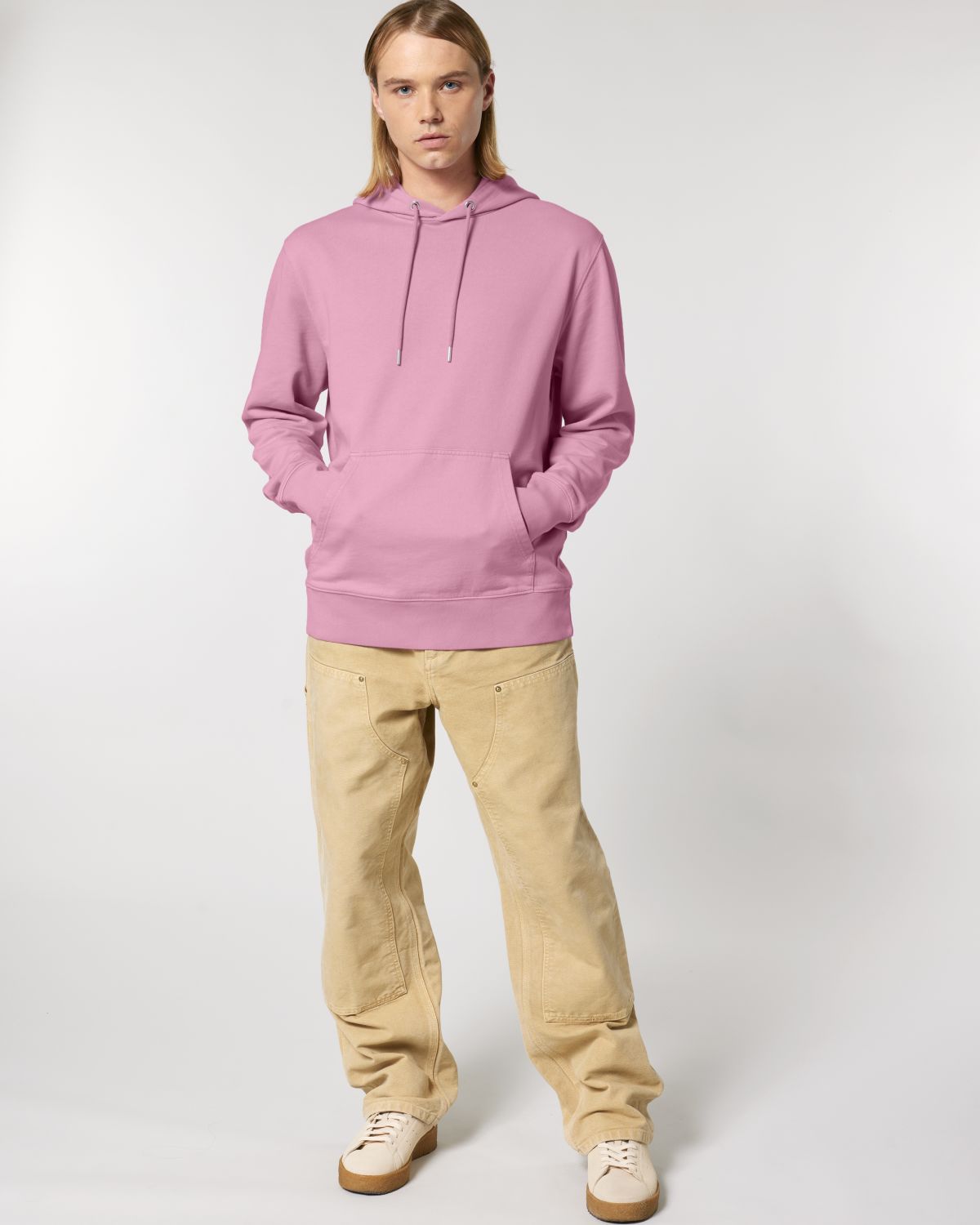 Felpa cappuccio leggera vintage Unisex