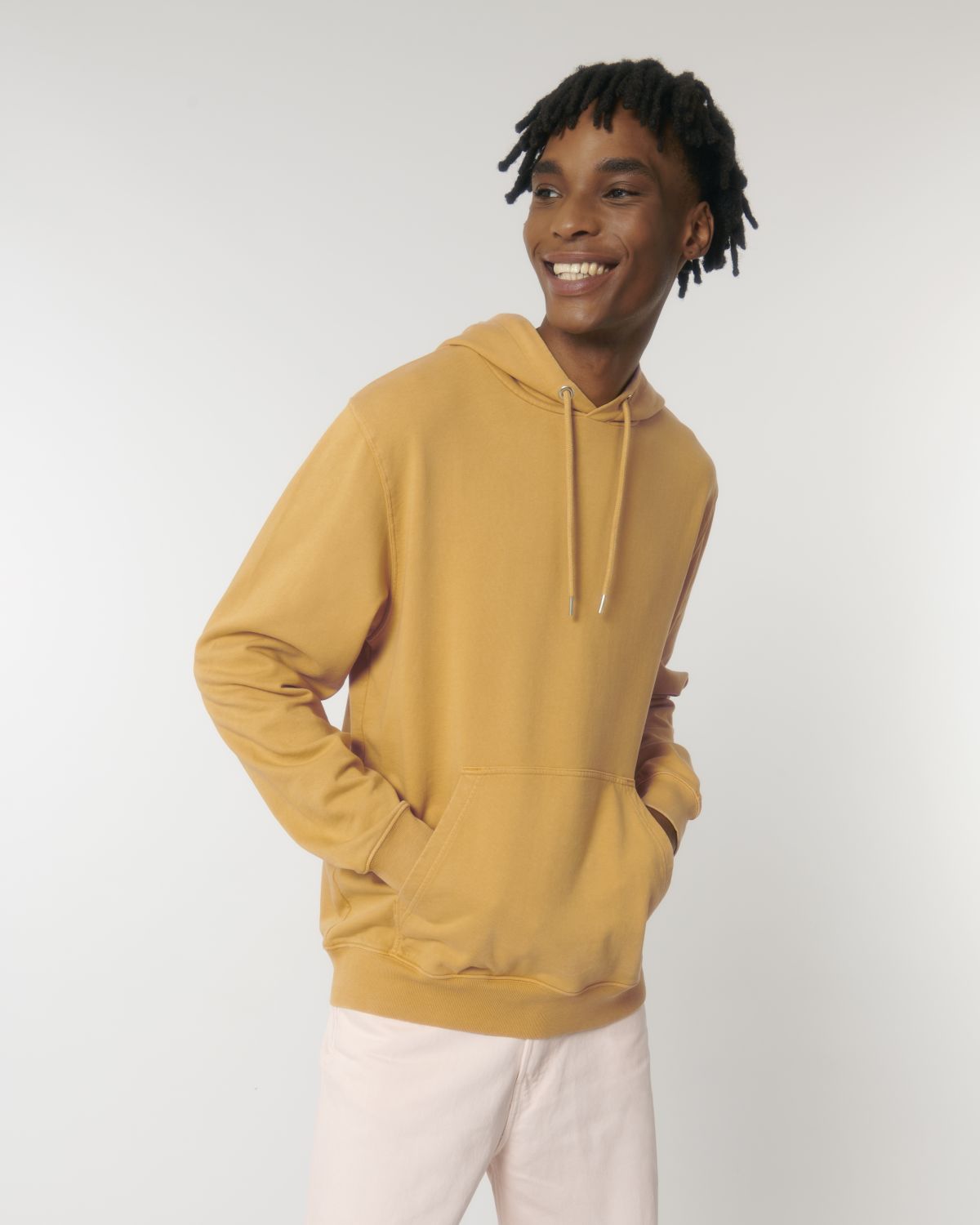Felpa cappuccio leggera vintage Unisex