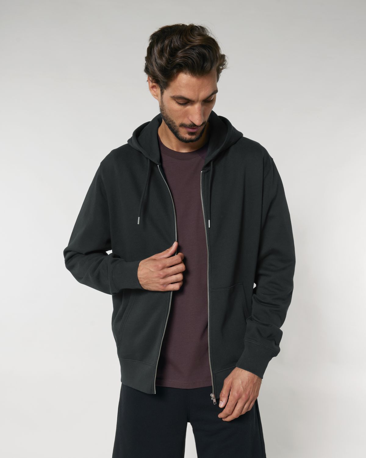 Felpa zip premium Unisex
