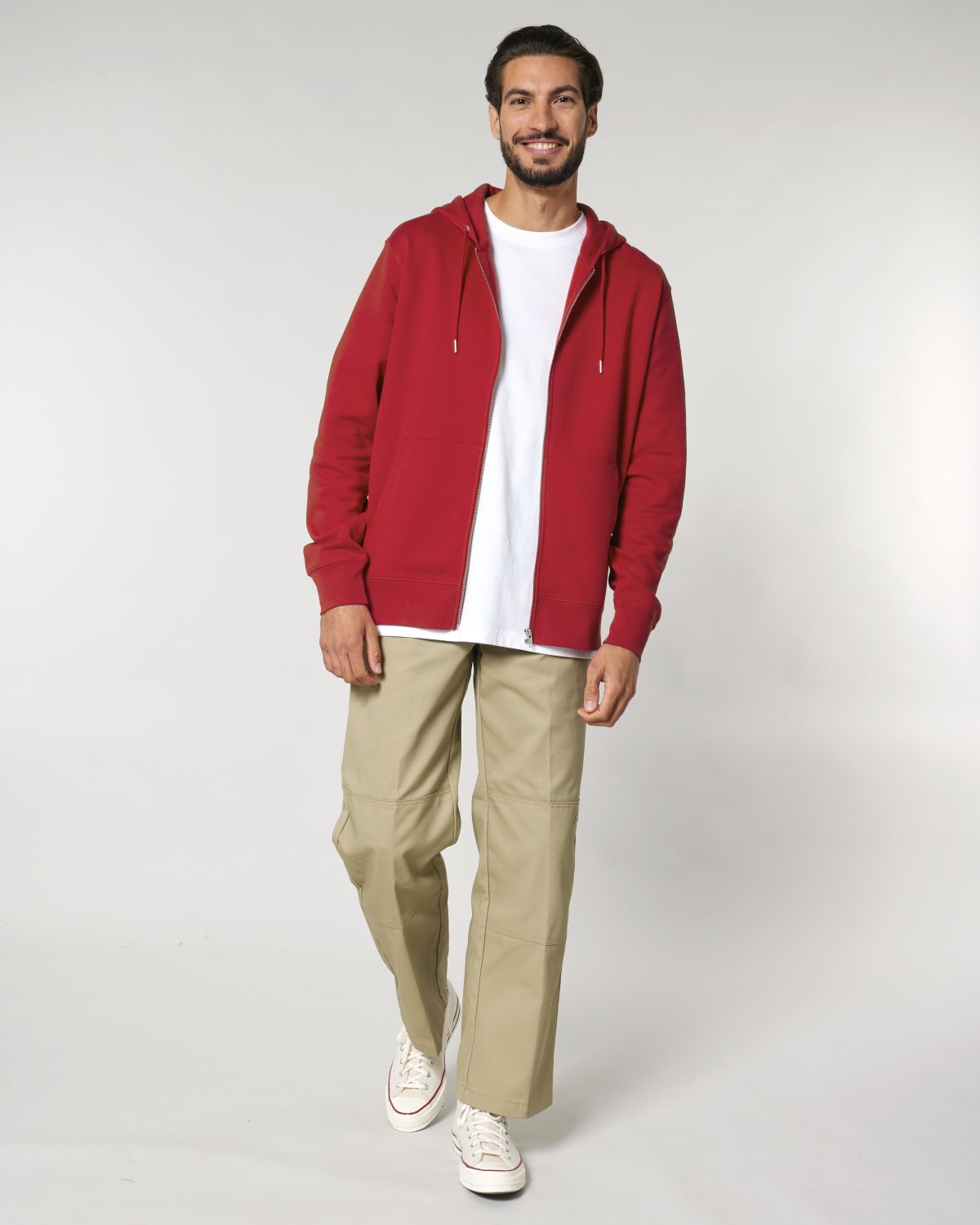 Felpa zip premium Unisex
