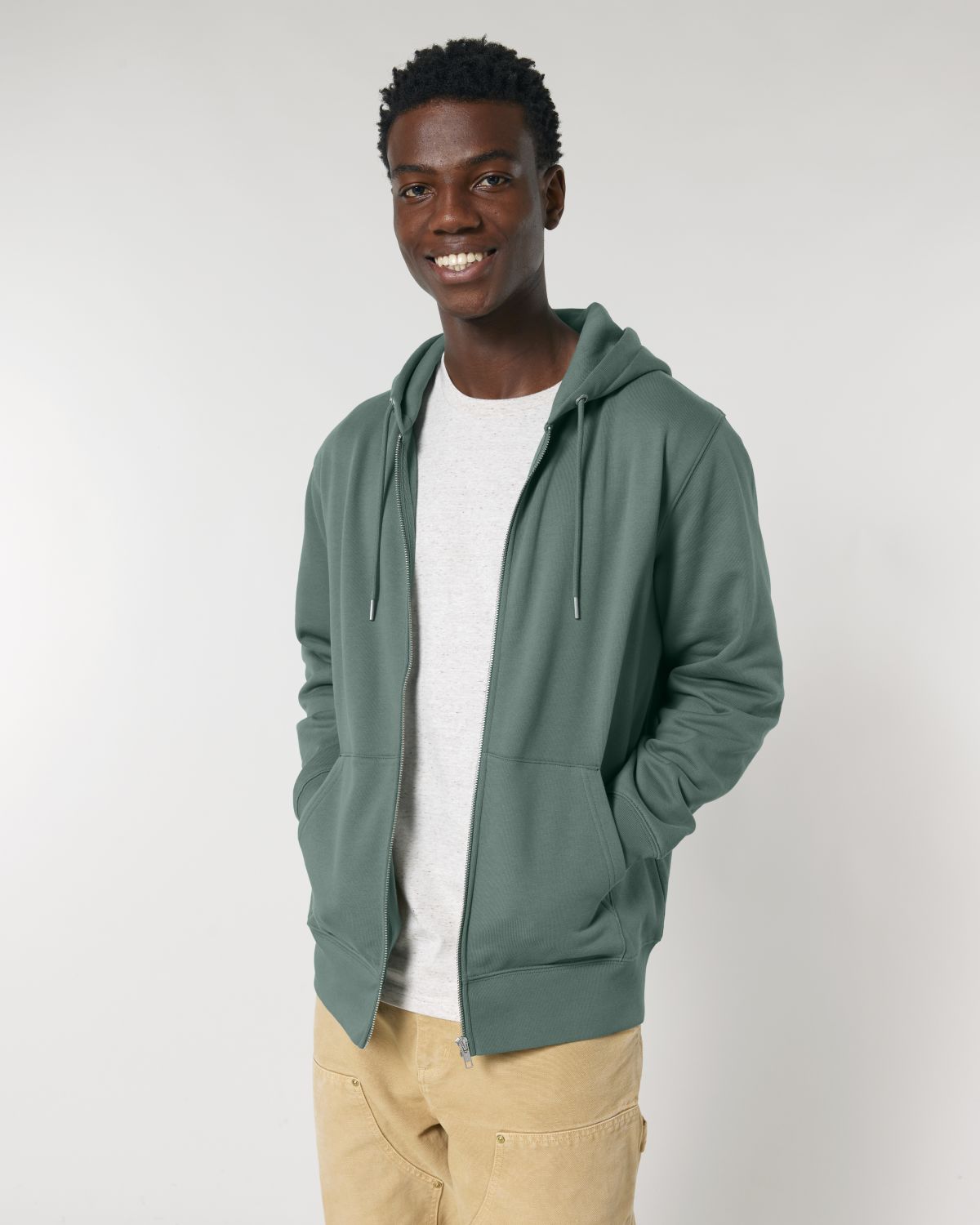 Felpa zip premium Unisex
