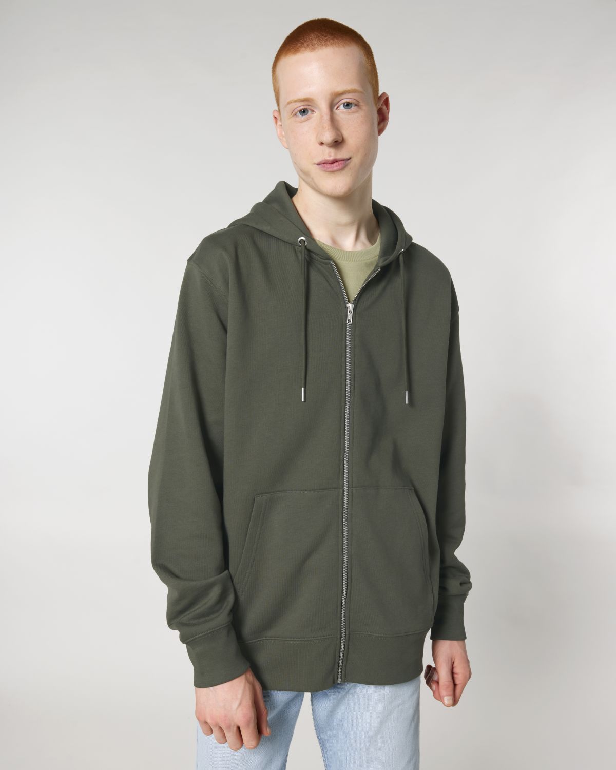 Felpa zip premium Unisex