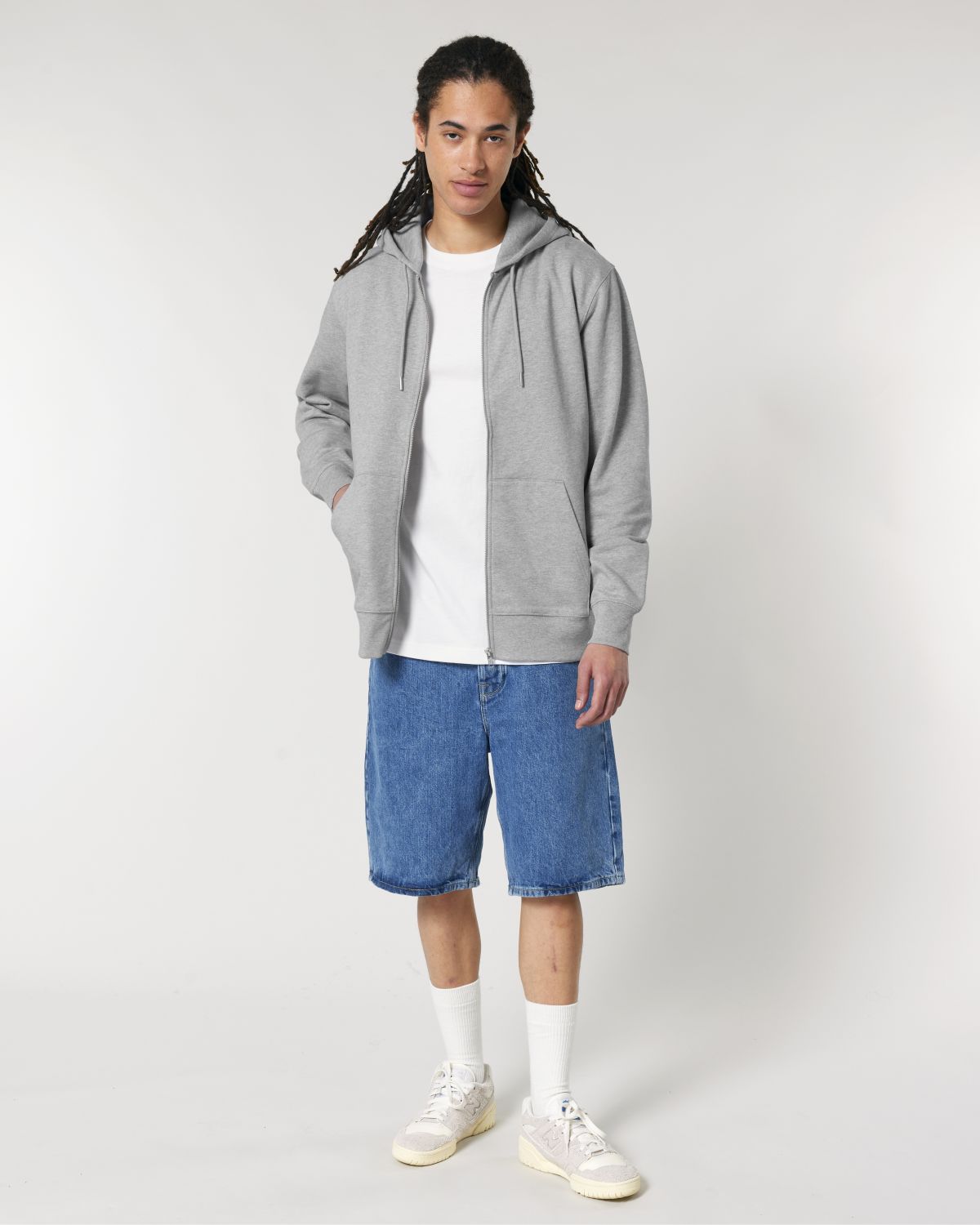 Felpa zip premium Unisex