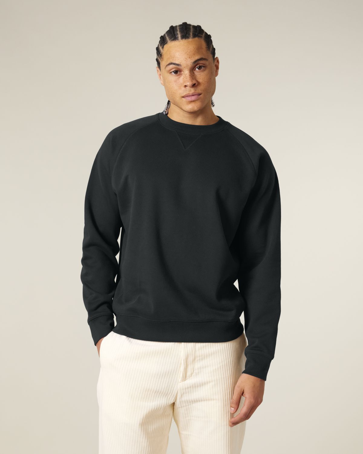 Felpa girocollo raglan Unisex