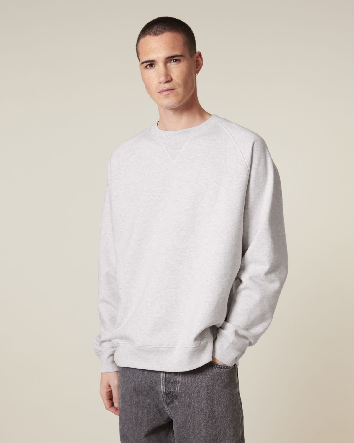 Felpa girocollo raglan Unisex