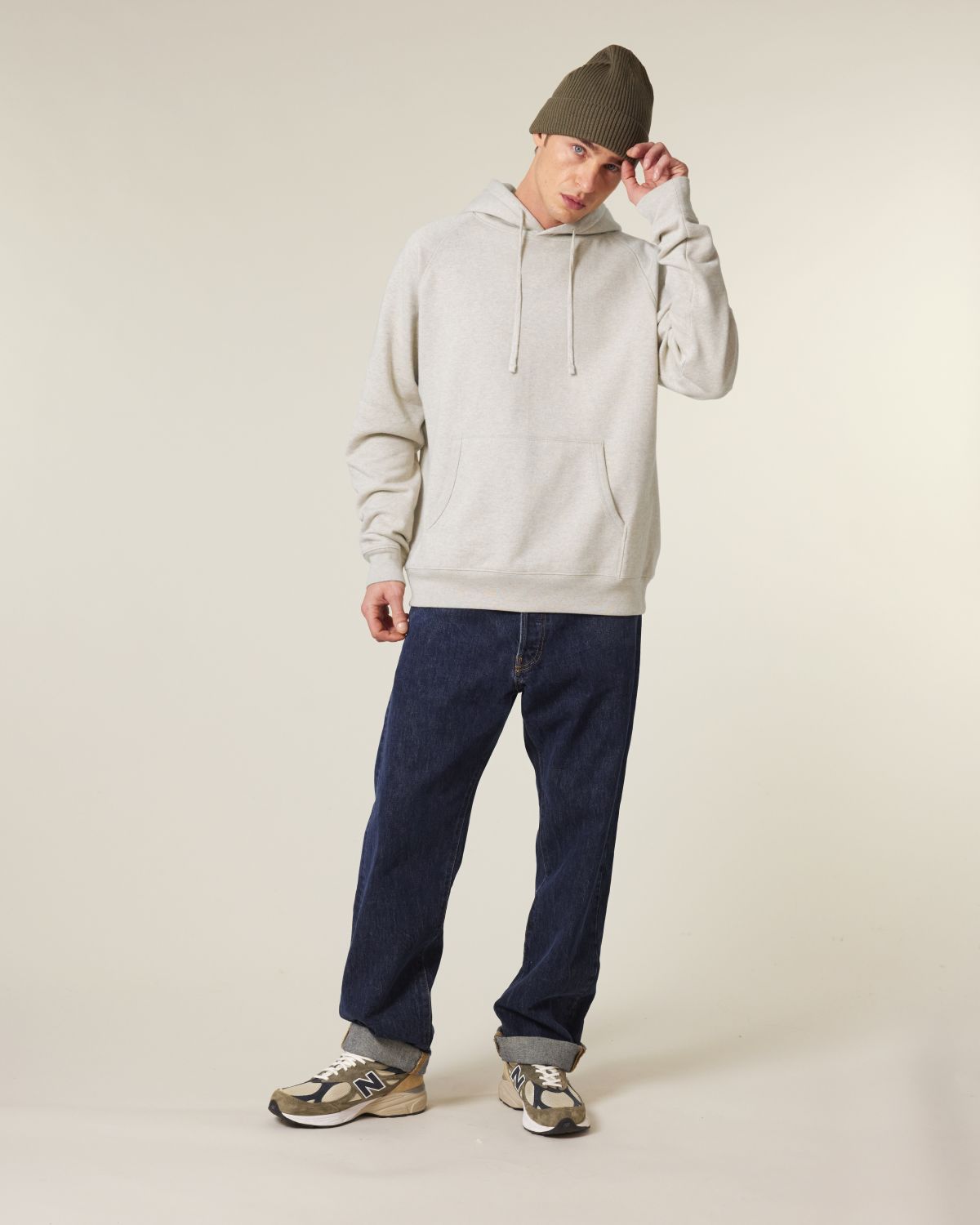 Felpa cappuccio raglan Unisex