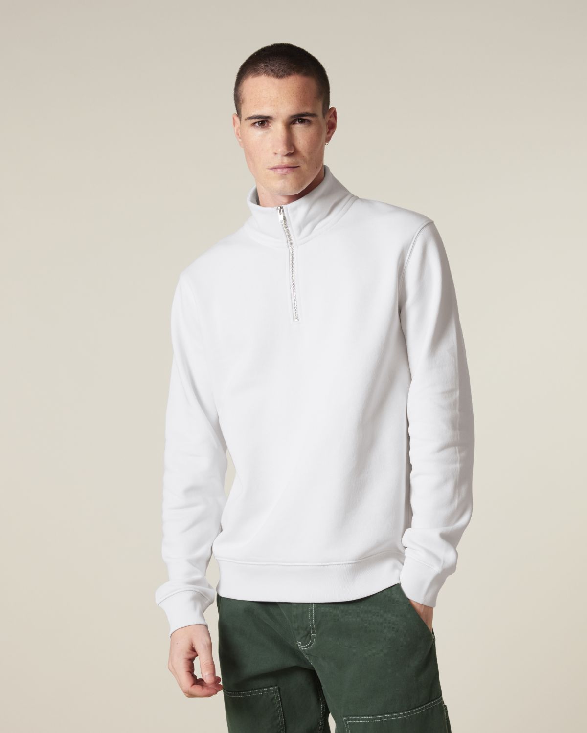 Felpa zip 1/4 Unisex
