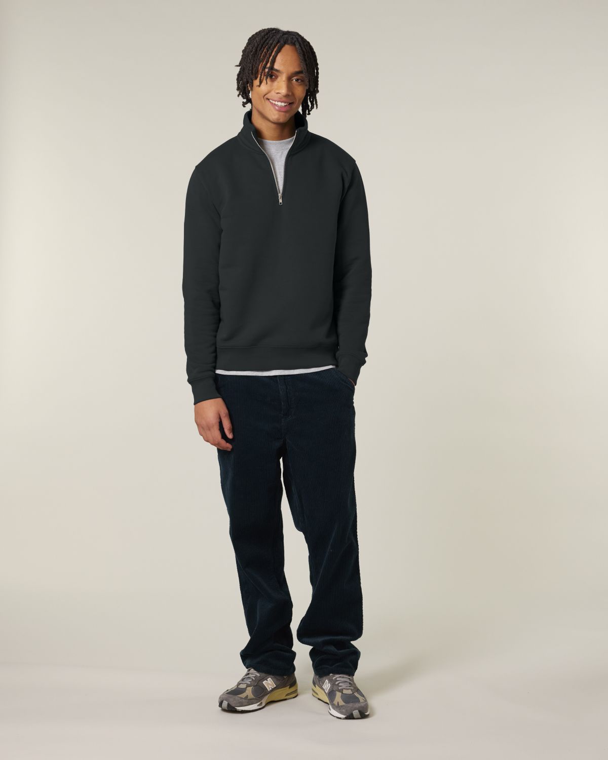 Felpa zip 1/4 Unisex