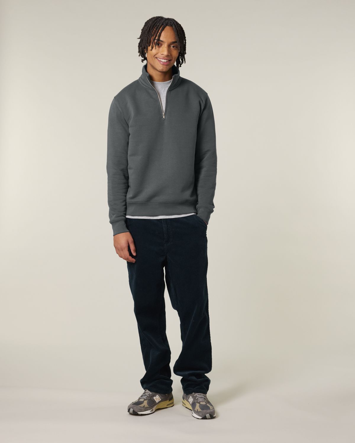 Felpa zip 1/4 Unisex