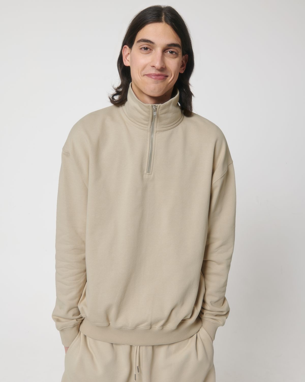 Felpa mezza zip dry Unisex