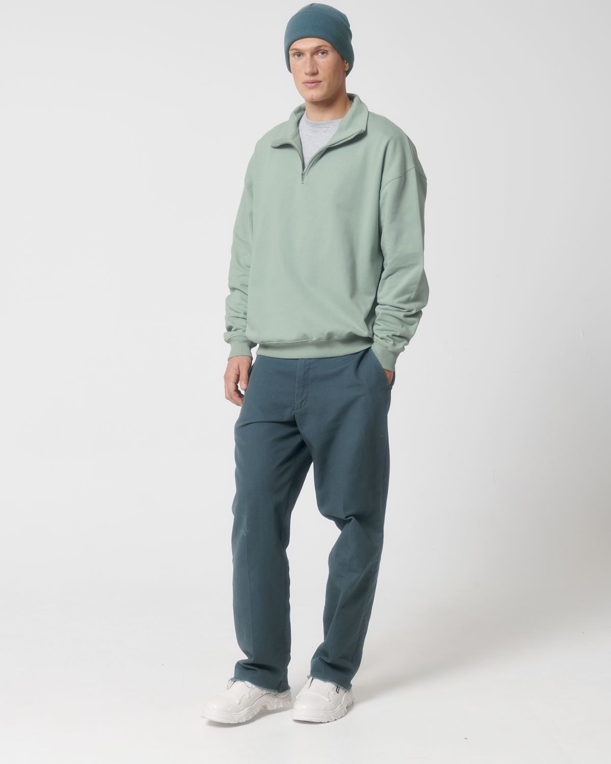 Felpa mezza zip dry Unisex