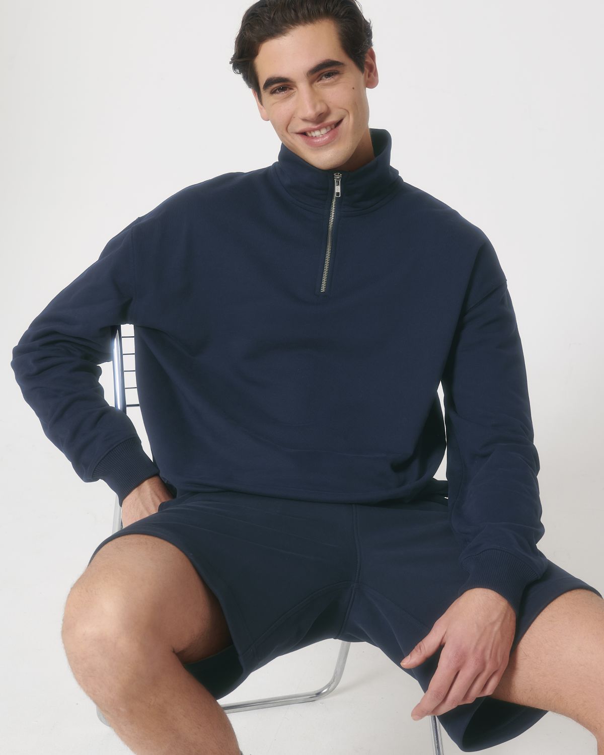 Felpa mezza zip dry Unisex