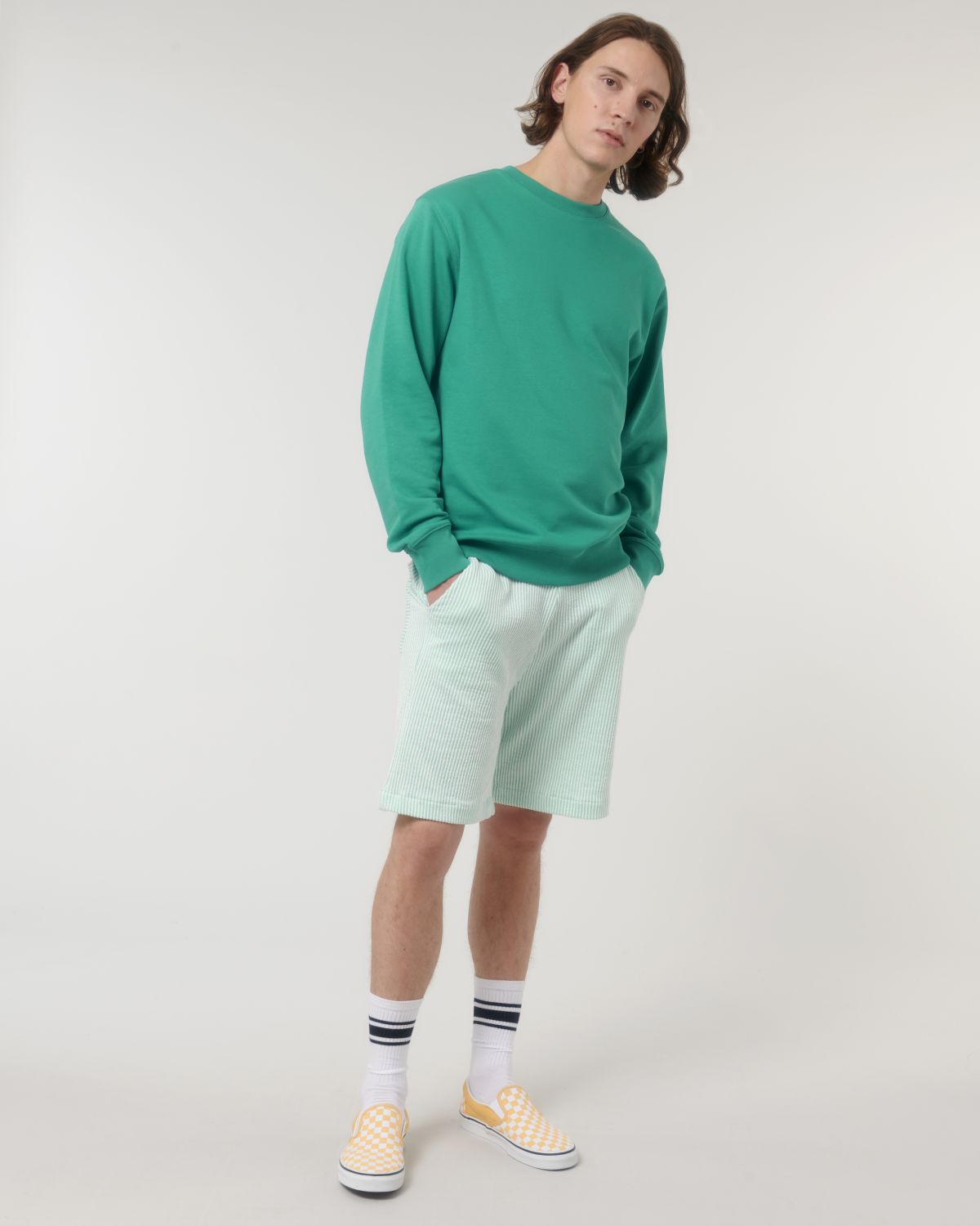 Felpa girocollo leggera Unisex