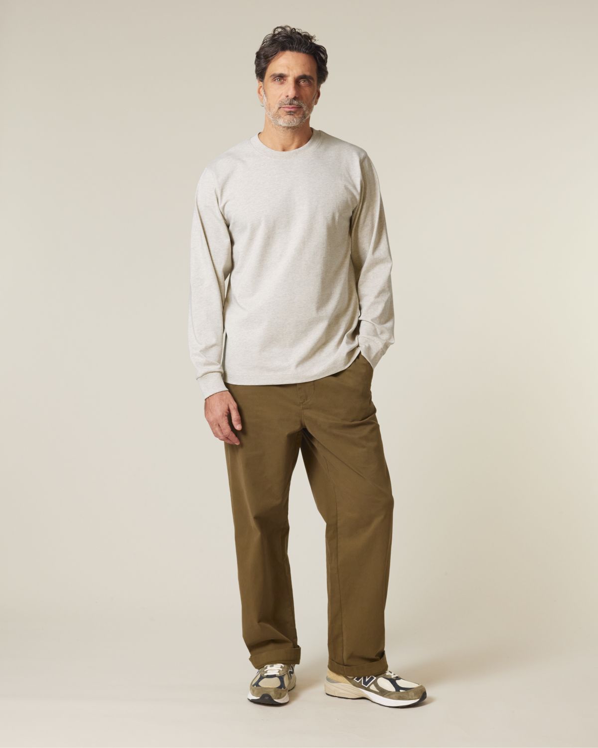 T-shirt long sleeve heavy oversize