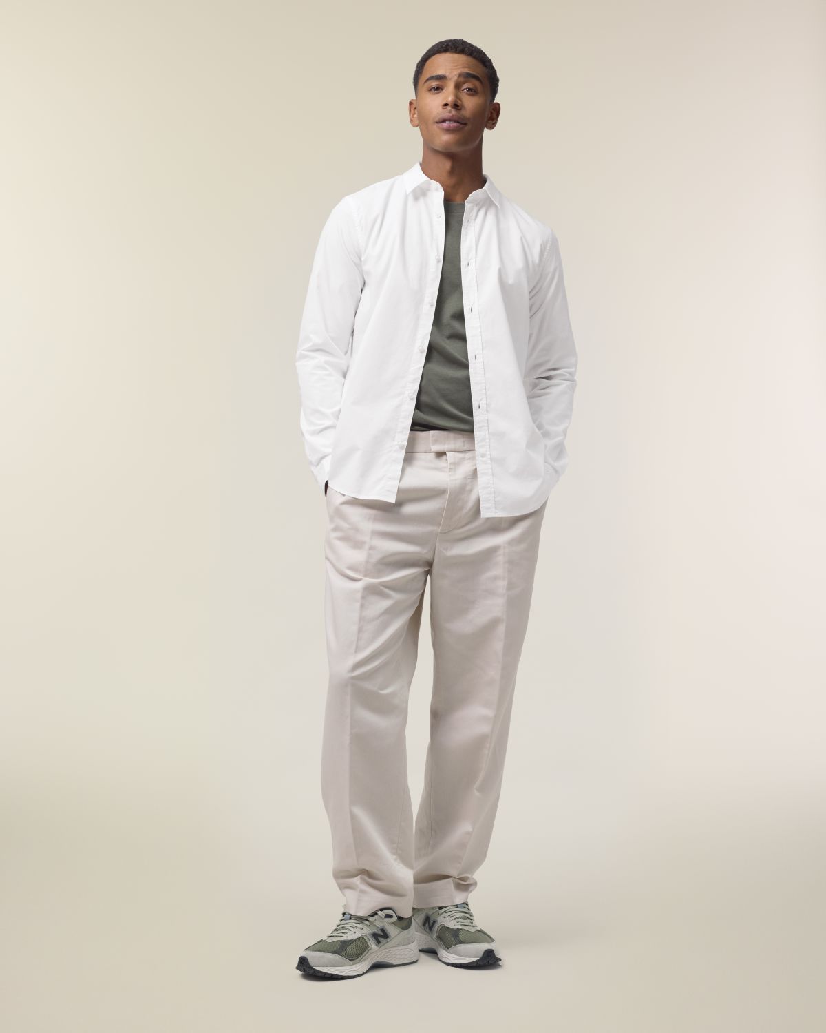 Camicia in popeline Uomo