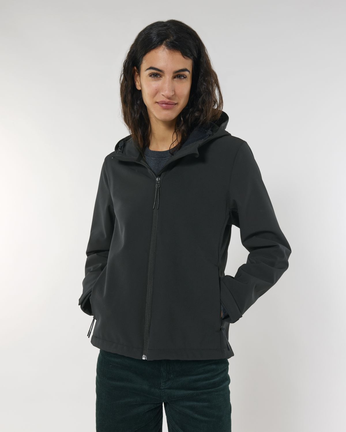 Softshell cappuccio Donna