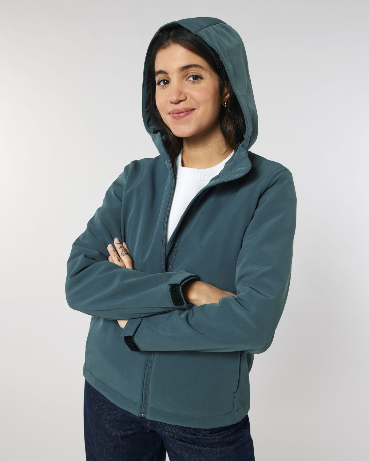 Softshell cappuccio Donna
