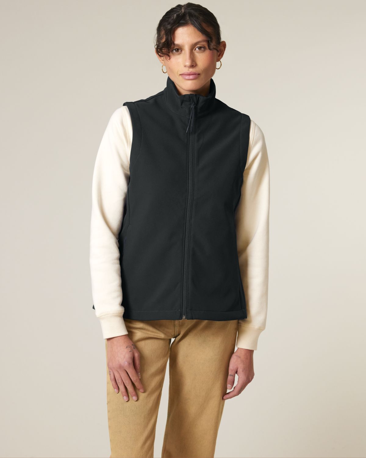 Softshell Smanicato Donna