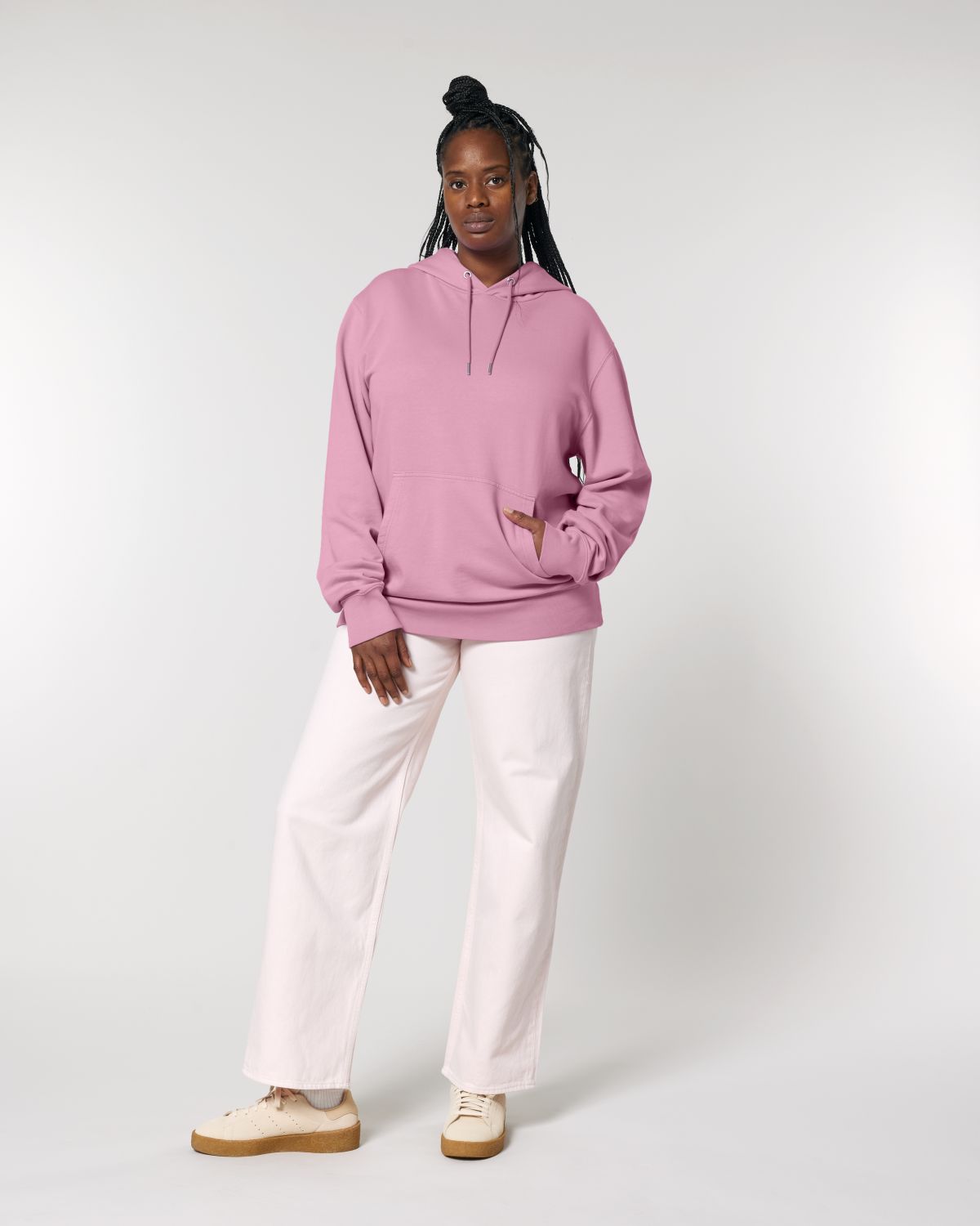 Felpa cappuccio leggera vintage Unisex