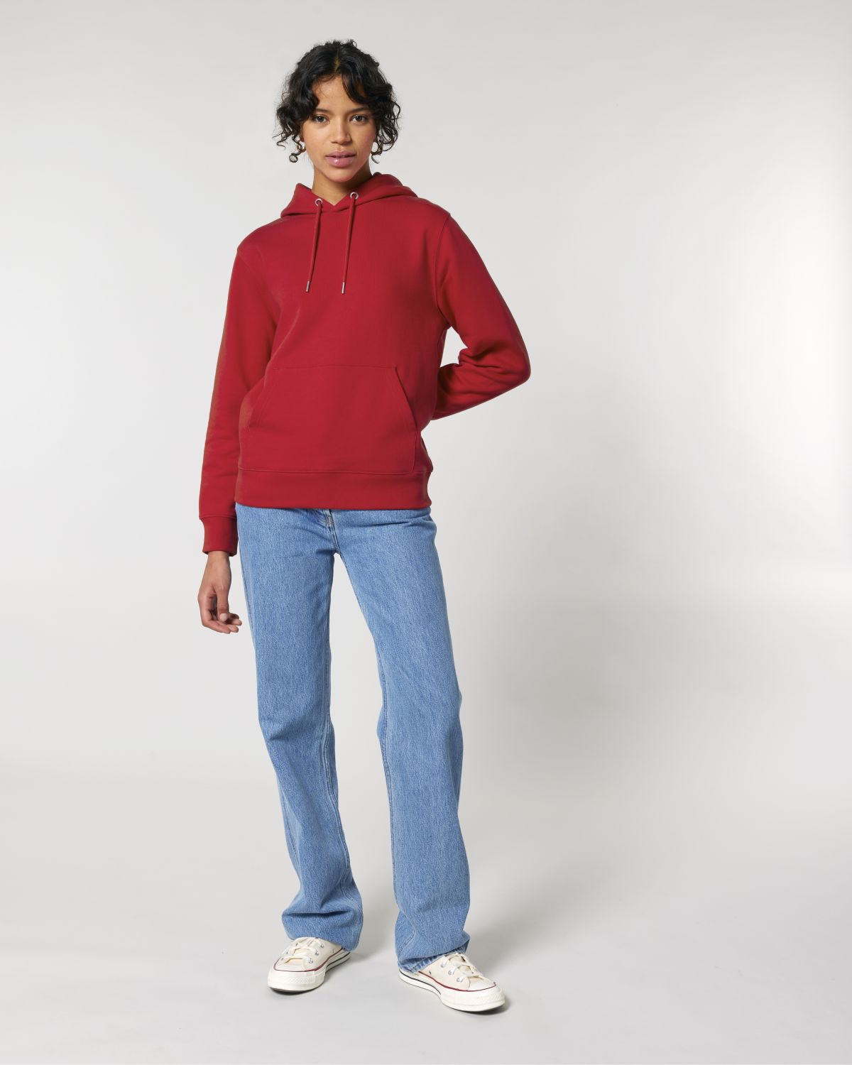 Felpa cappuccio premium unisex