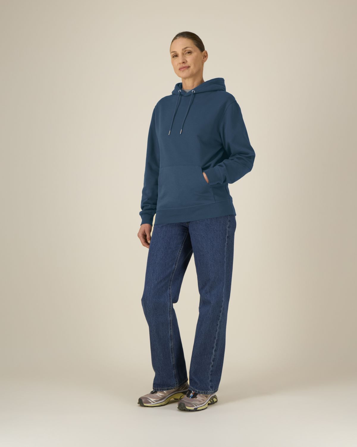 Felpa cappuccio premium unisex