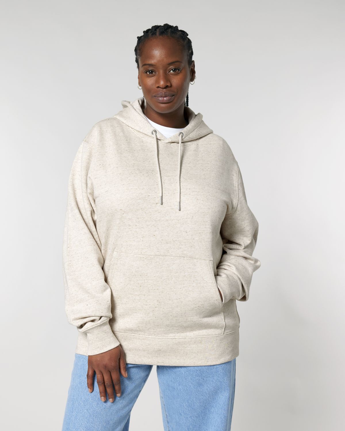 Felpa cappuccio premium unisex