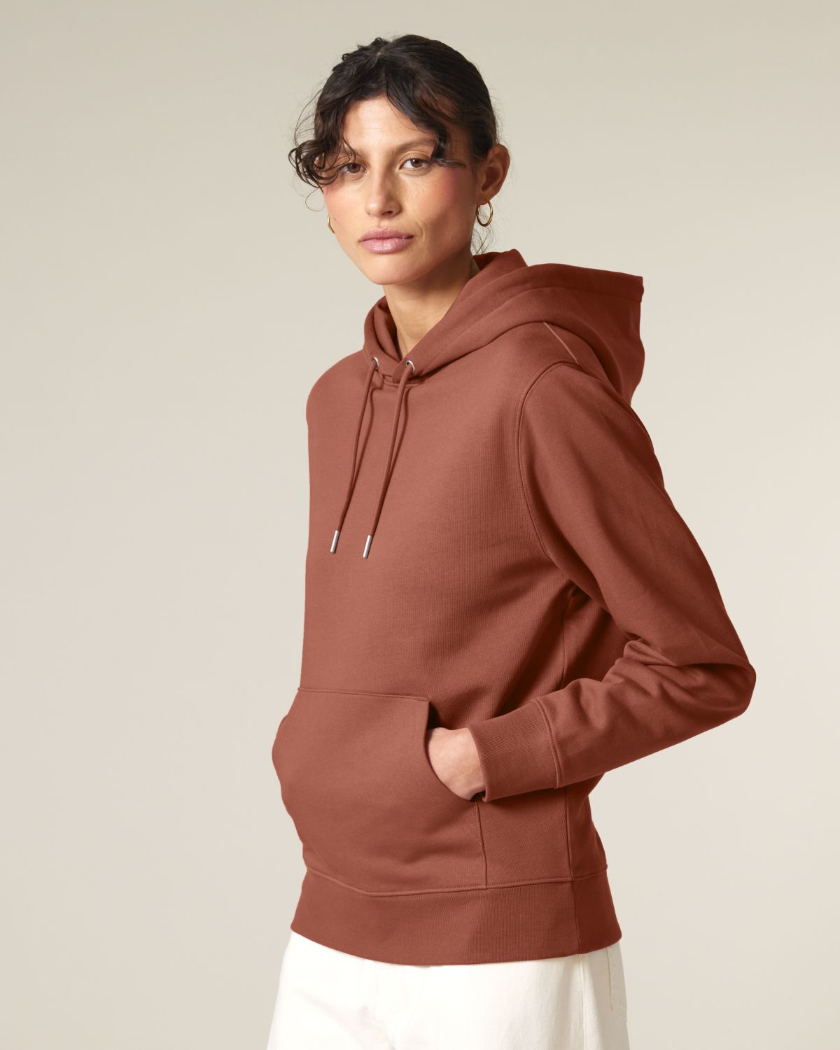 Felpa cappuccio premium unisex