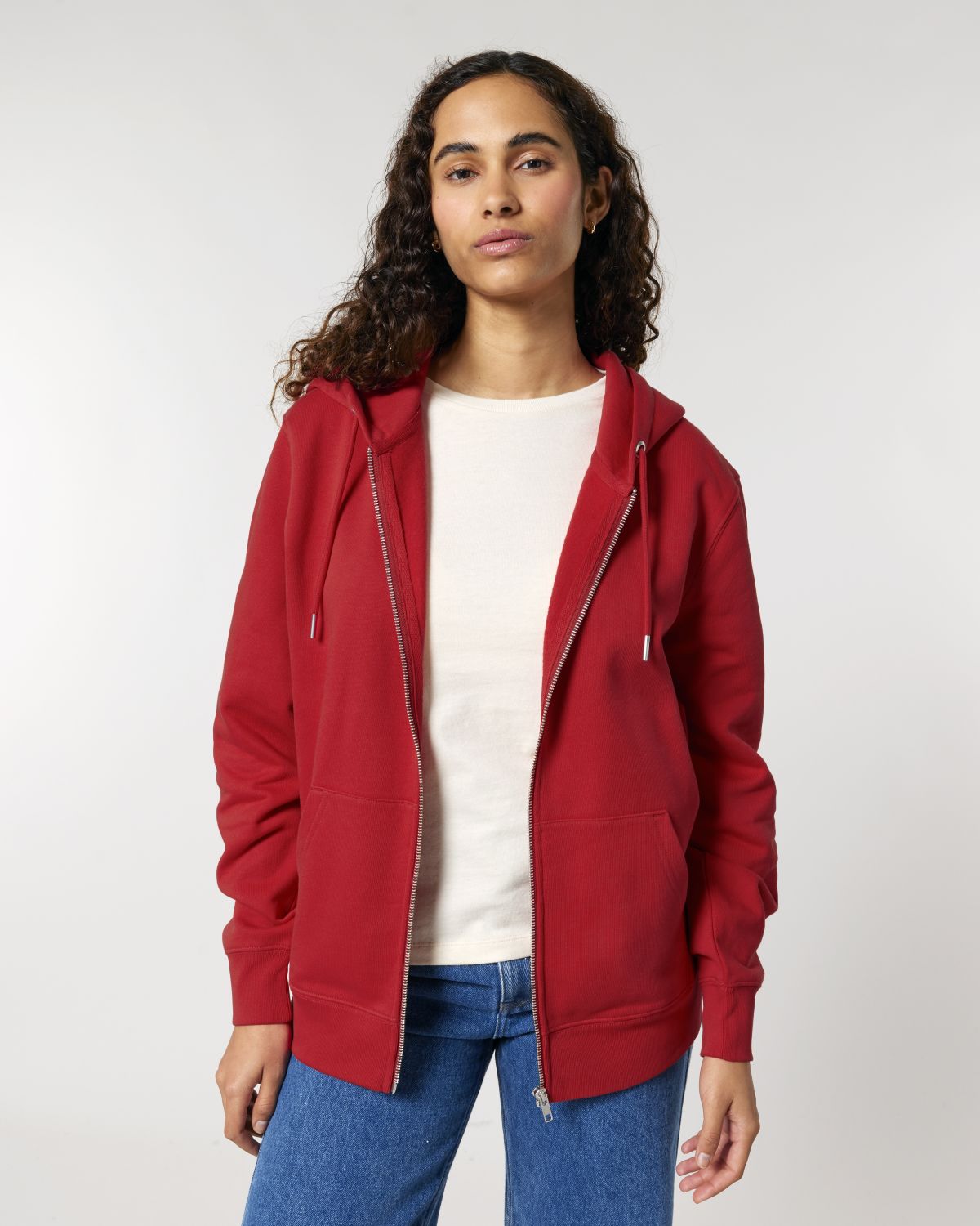 Felpa zip premium Unisex