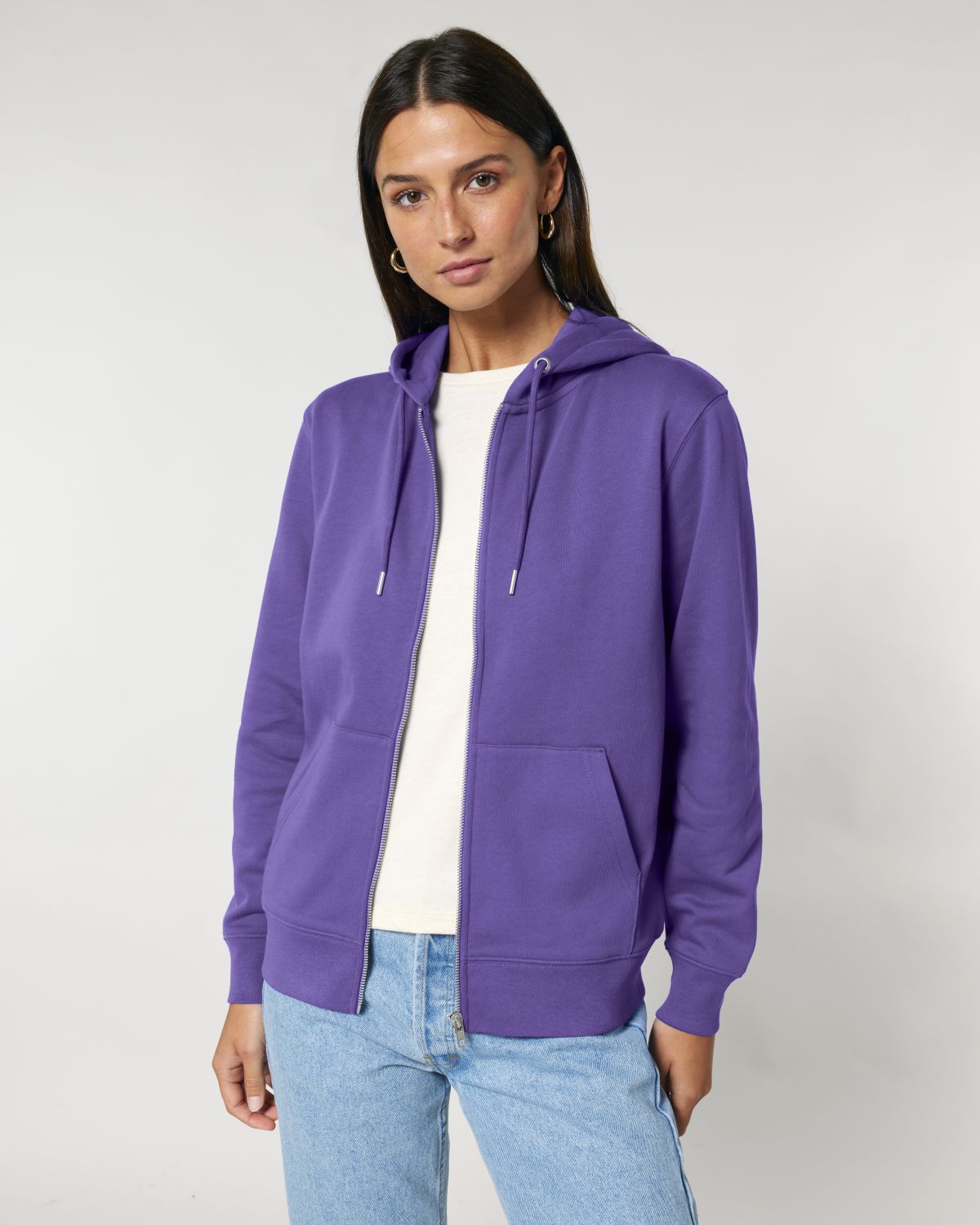 Felpa zip premium Unisex