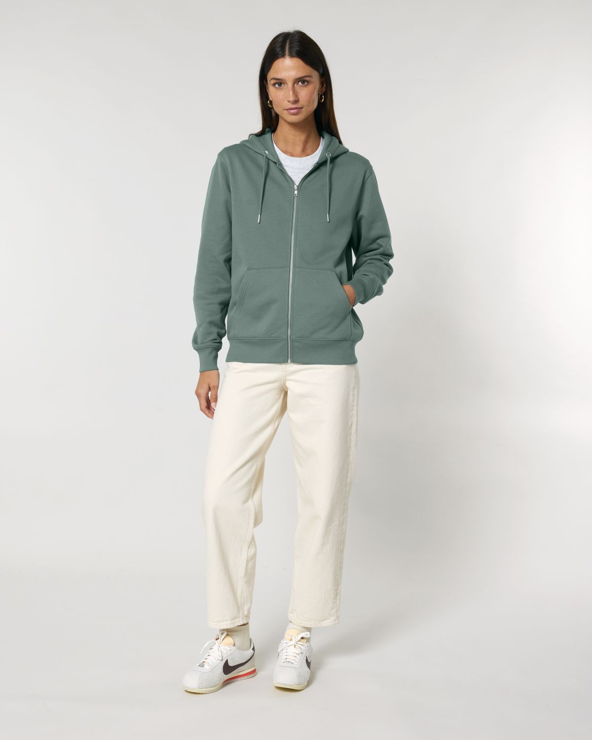 Felpa zip premium Unisex