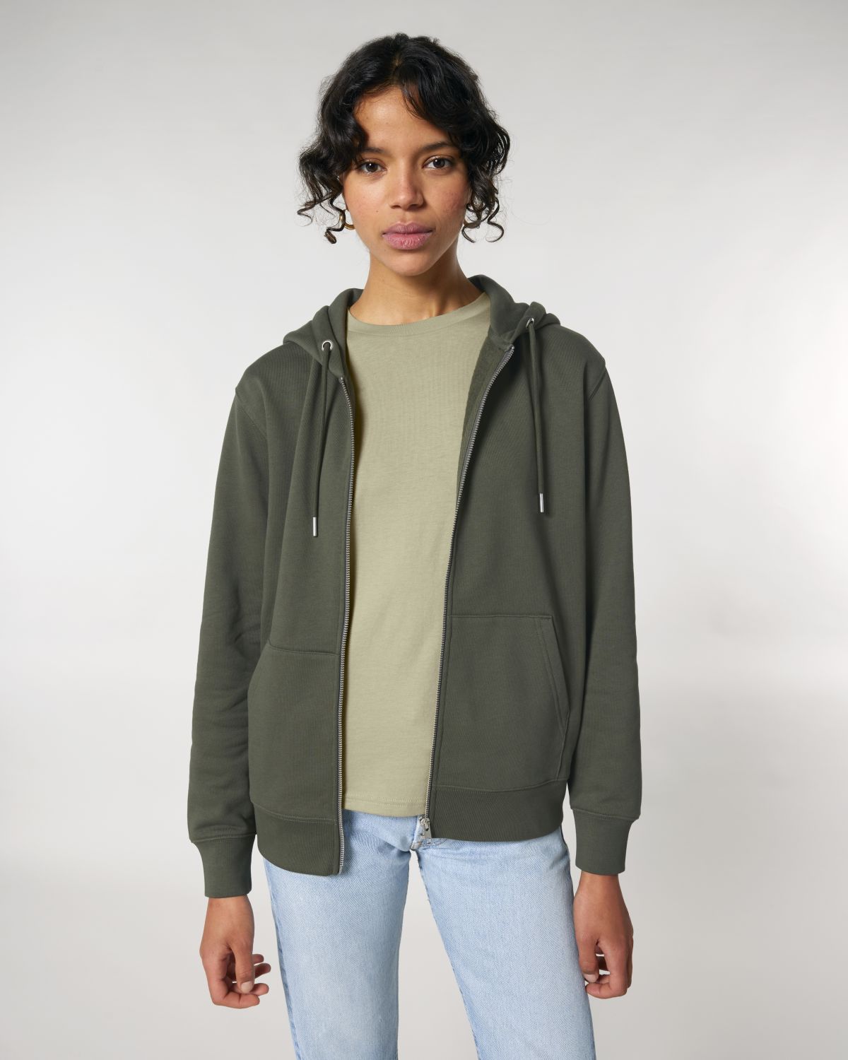 Felpa zip premium Unisex