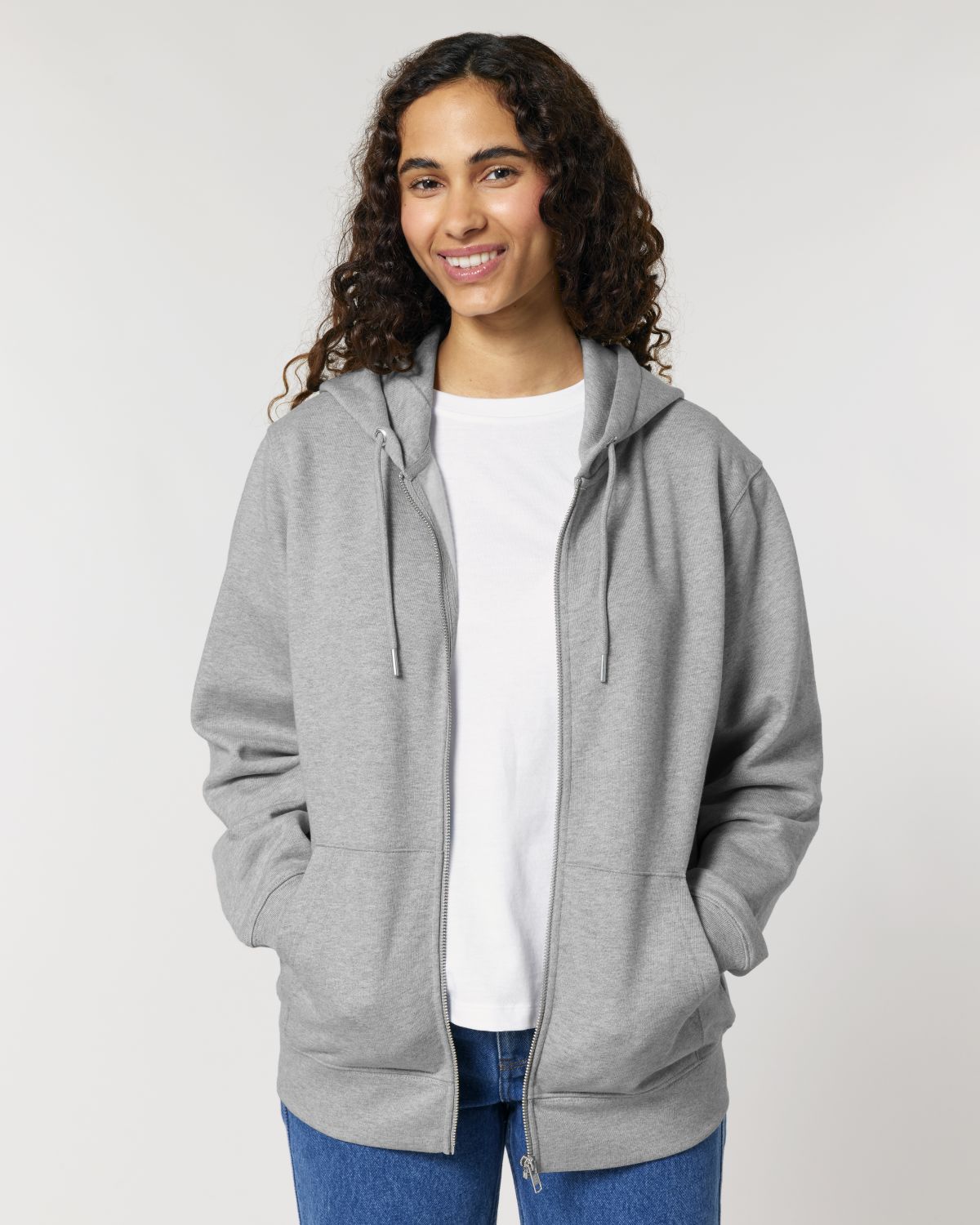 Felpa zip premium Unisex