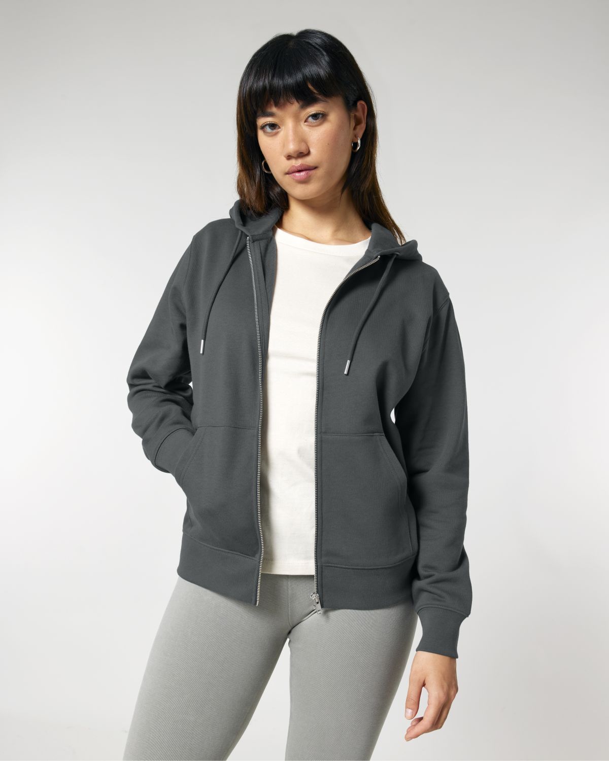 Felpa zip premium Unisex
