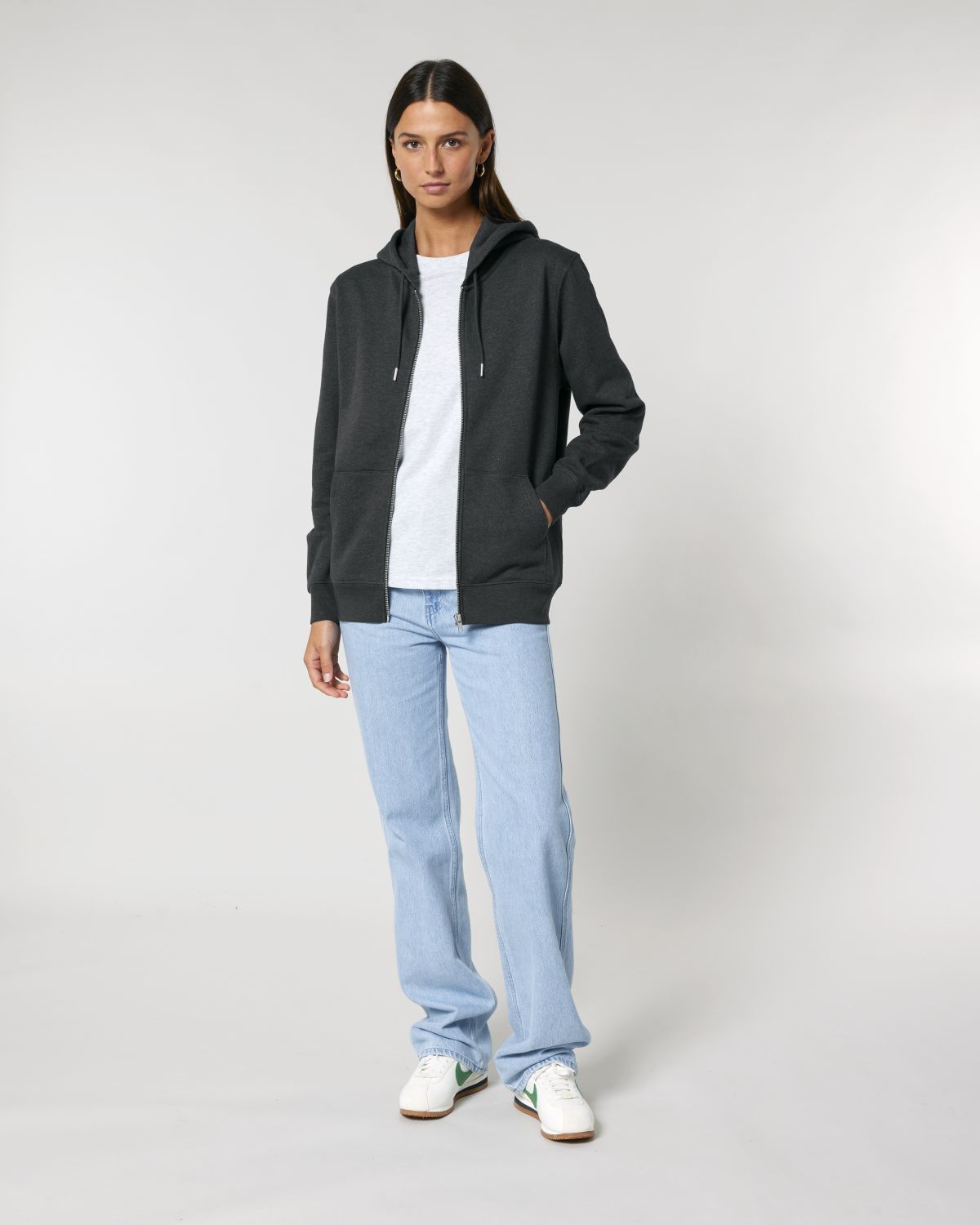 Felpa zip premium Unisex