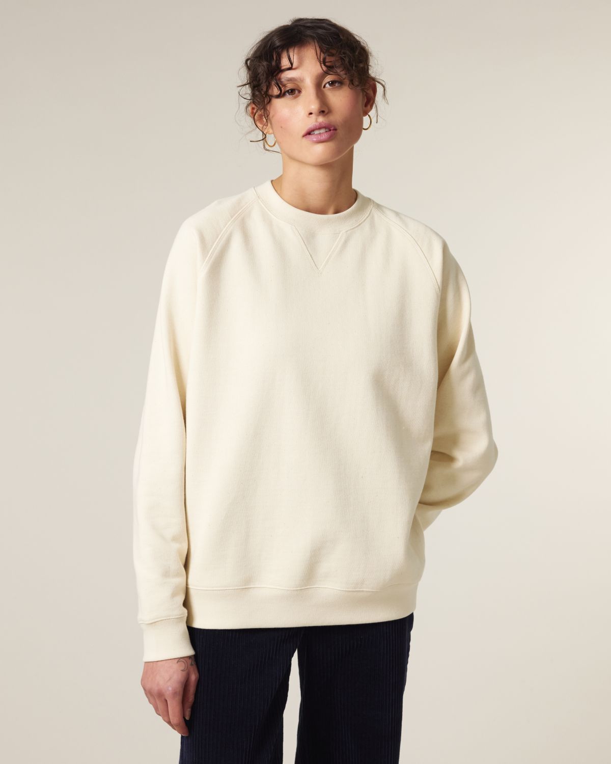 Felpa girocollo raglan Unisex