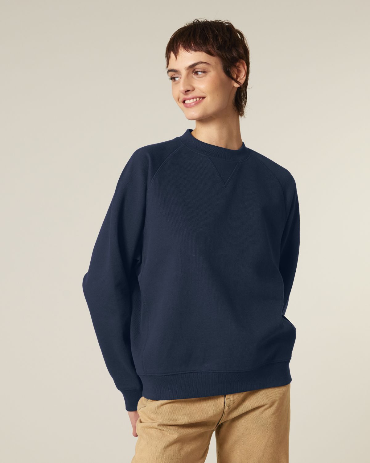 Felpa girocollo raglan Unisex