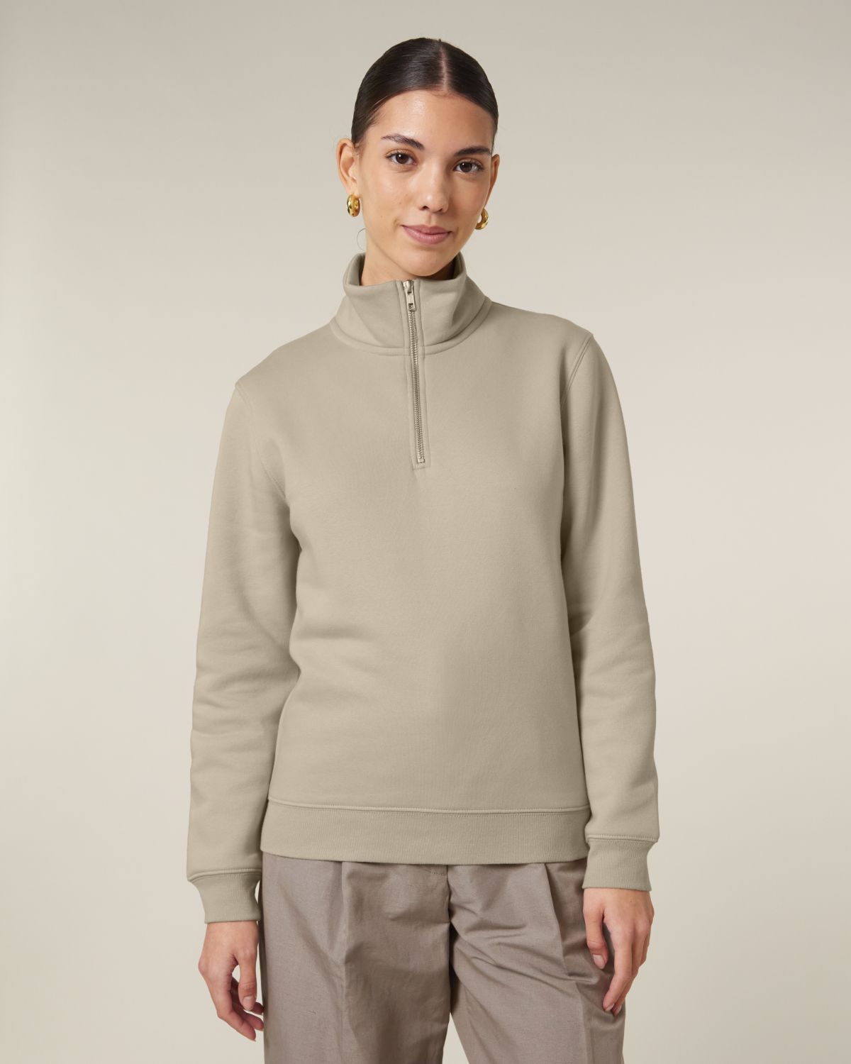 Felpa zip 1/4 Unisex