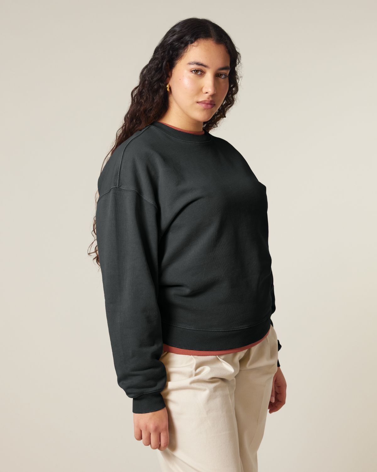Felpa girocollo oversize vintage