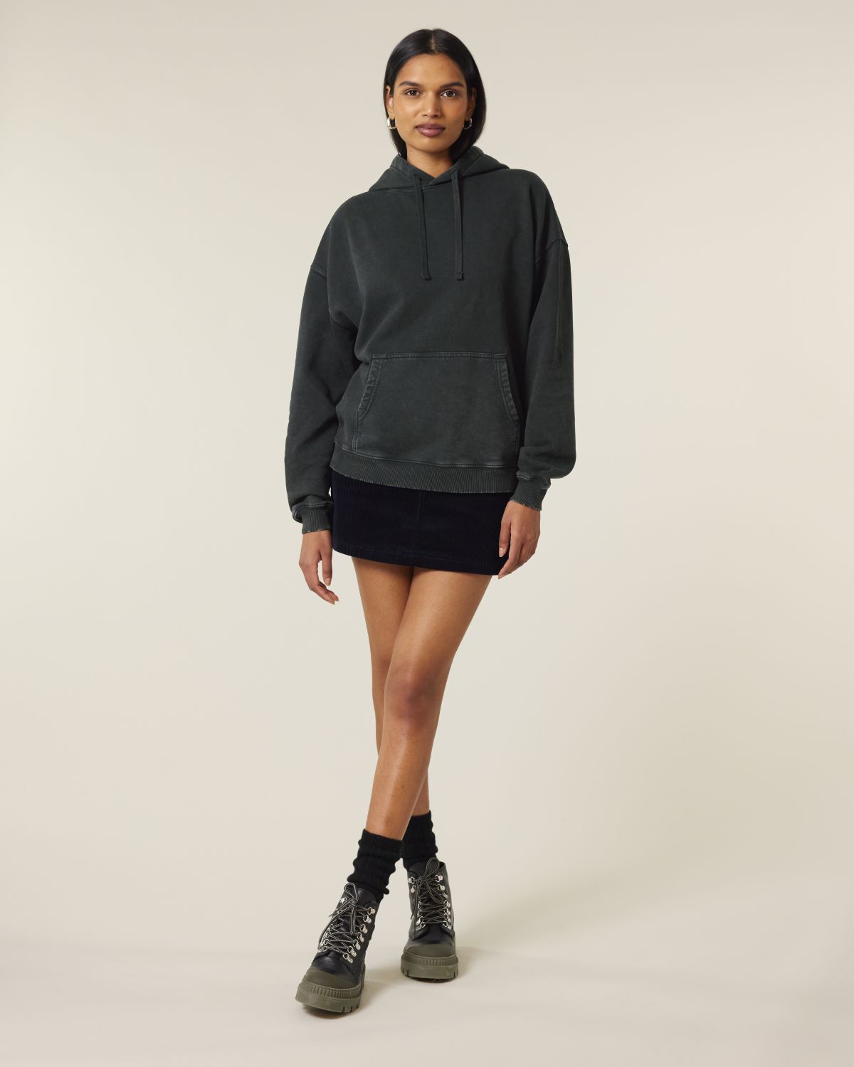 Felpa cappuccio oversize vintage