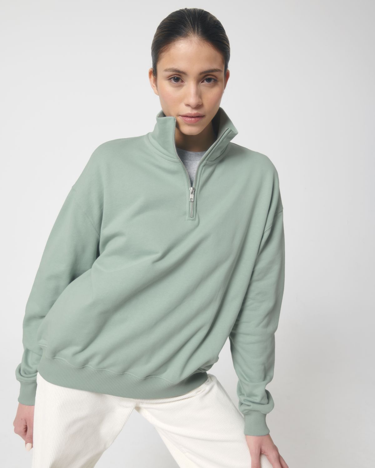 Felpa mezza zip dry Unisex