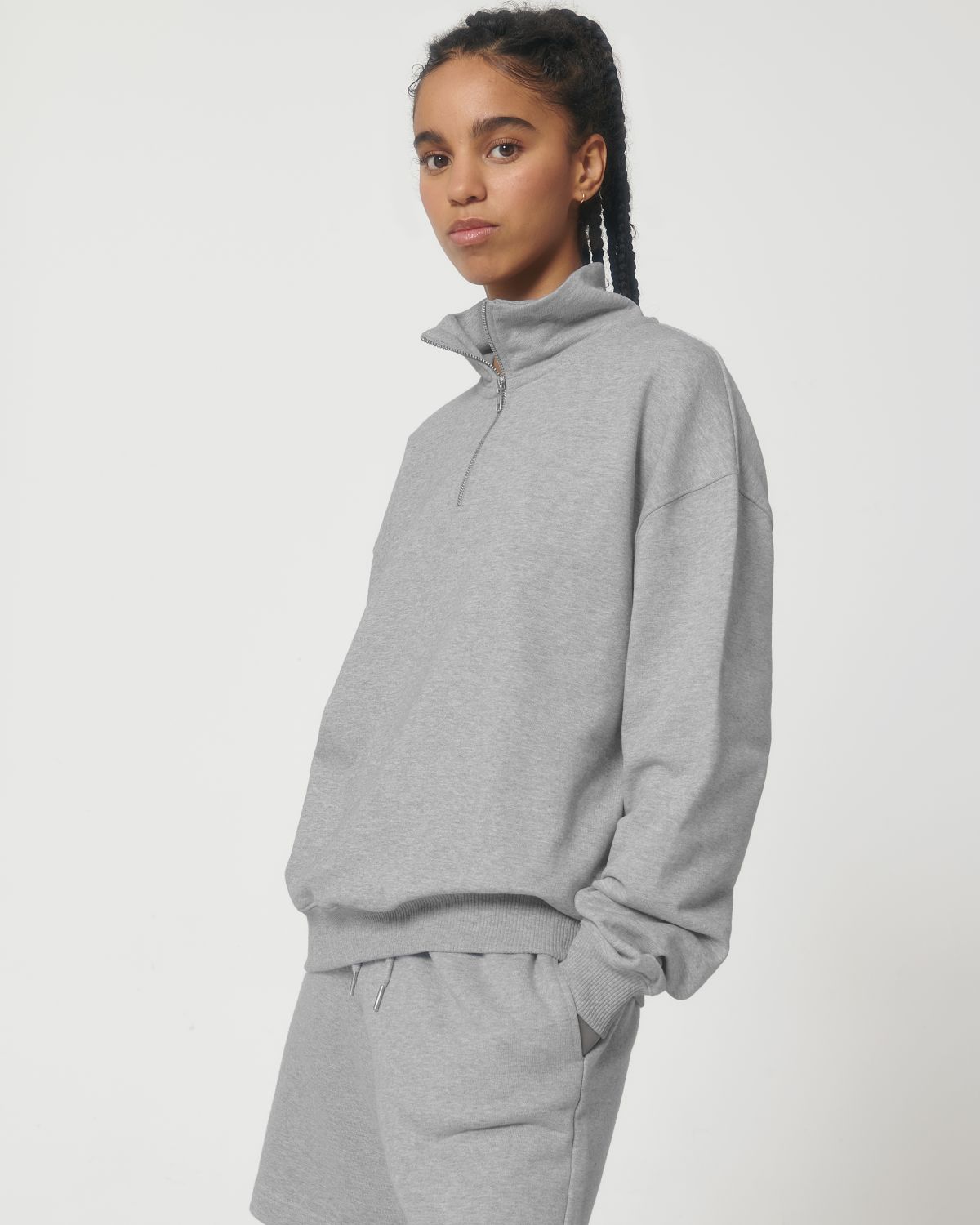 Felpa mezza zip dry Unisex