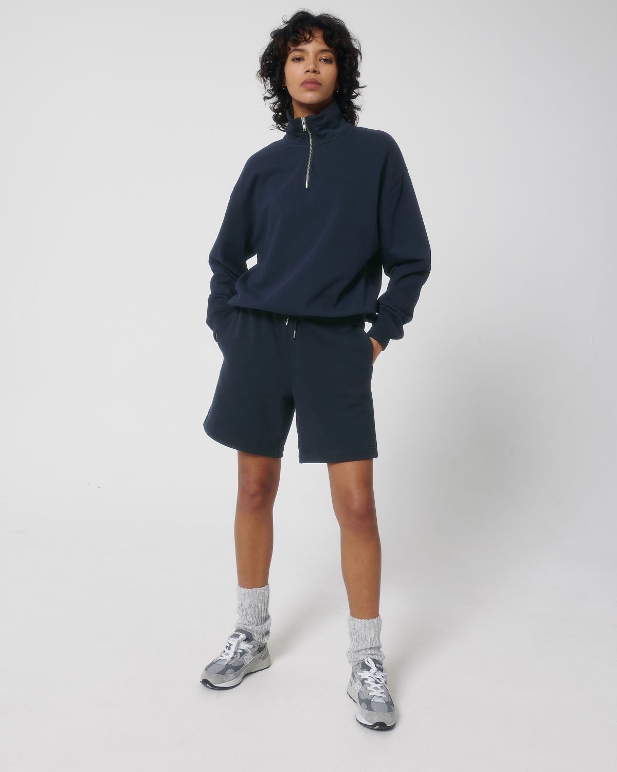 Felpa mezza zip dry Unisex
