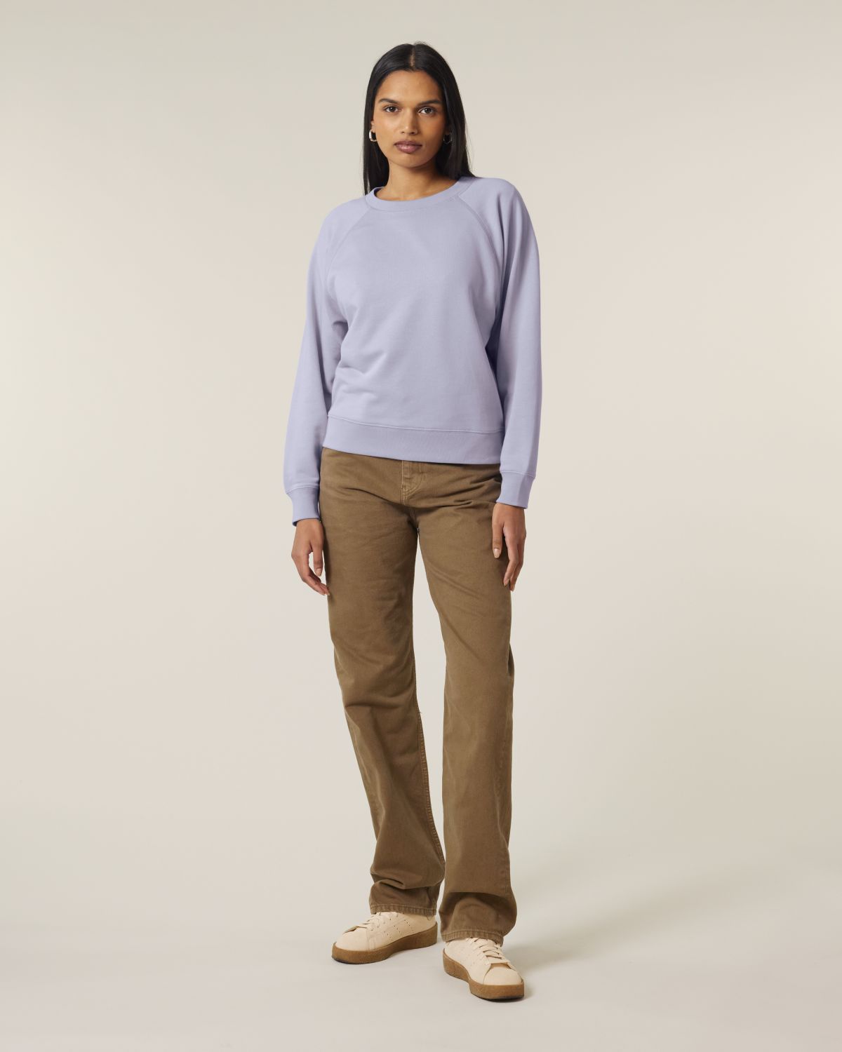 Felpa girocollo raglan Donna