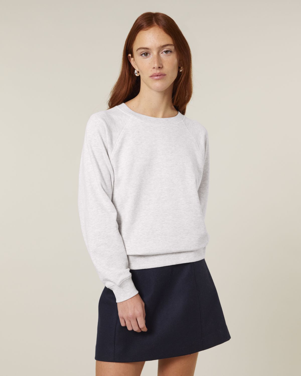 Felpa girocollo raglan Donna
