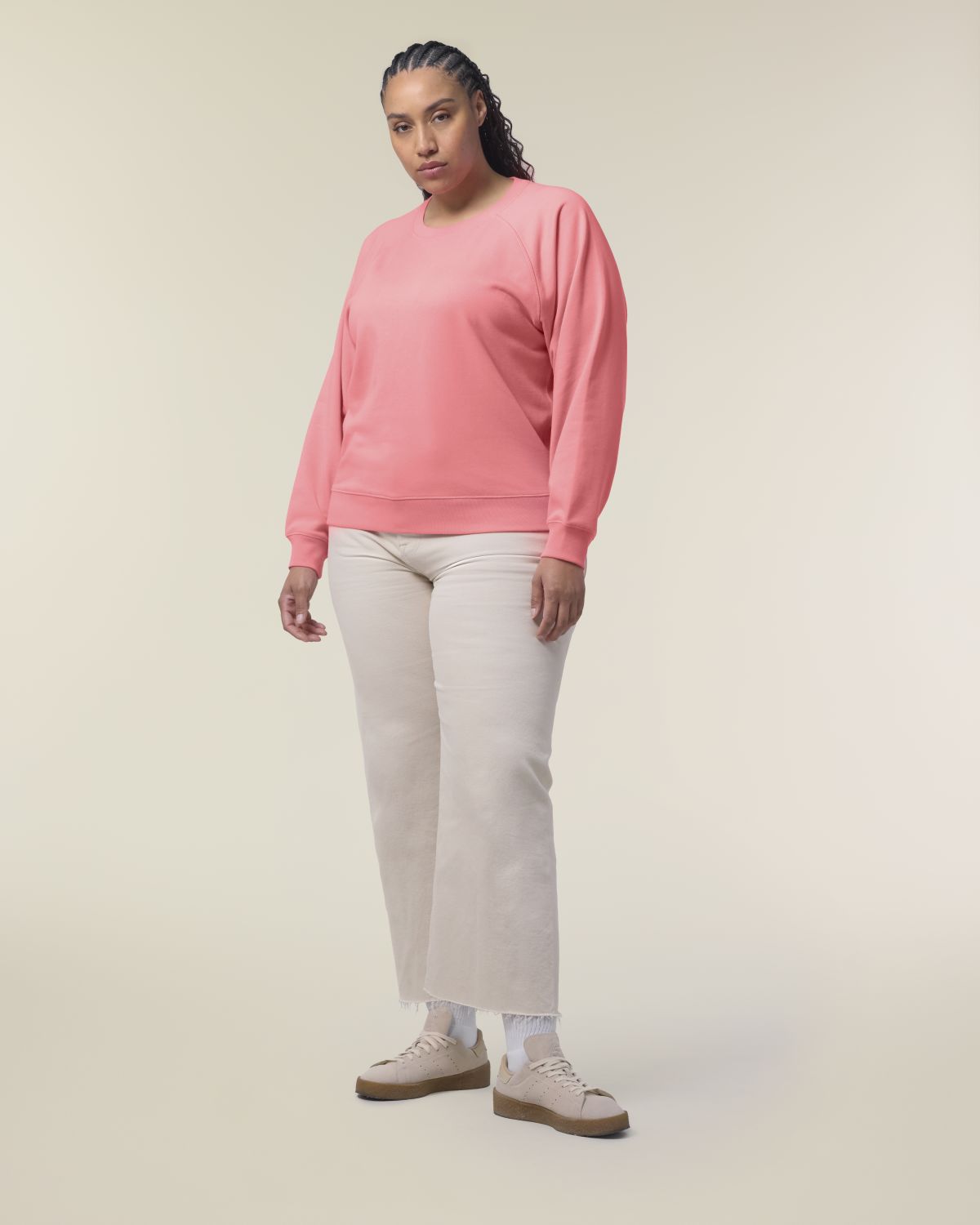 Felpa girocollo raglan Donna