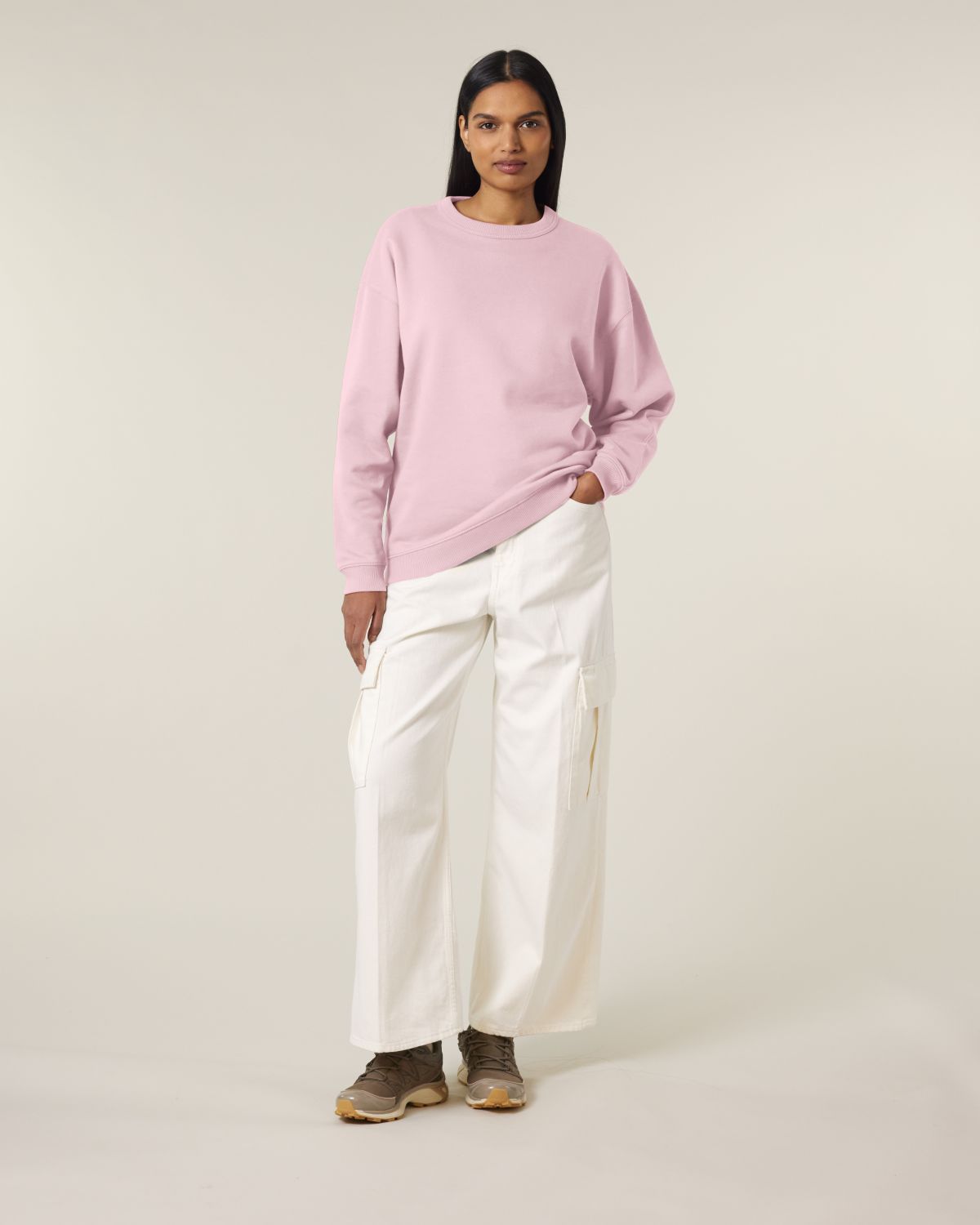 Felpa girocollo oversize Donna