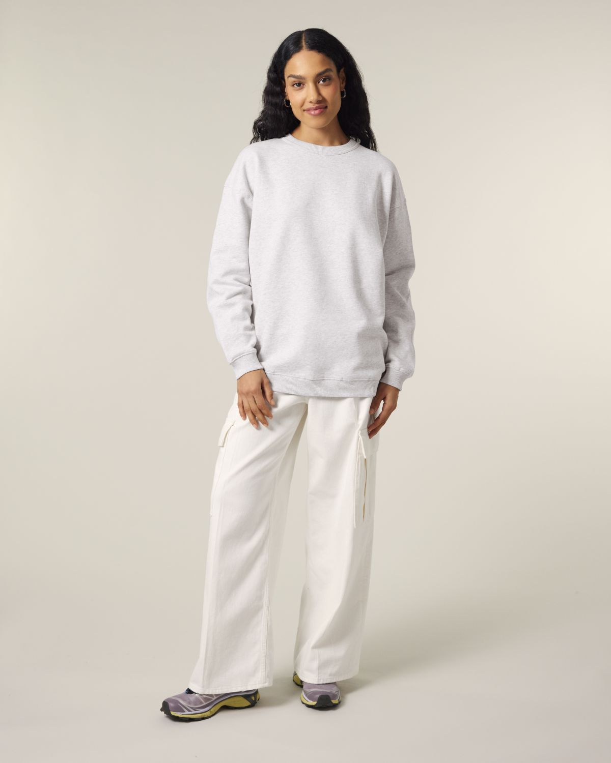 Felpa girocollo oversize Donna