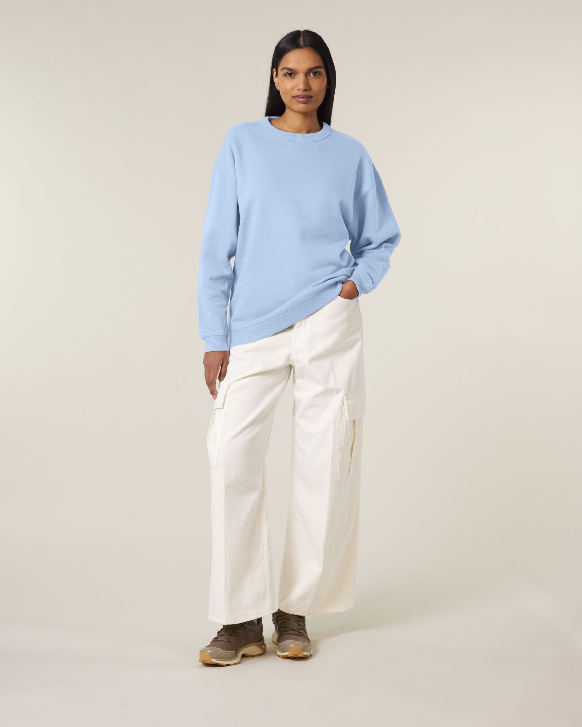 Felpa girocollo oversize Donna