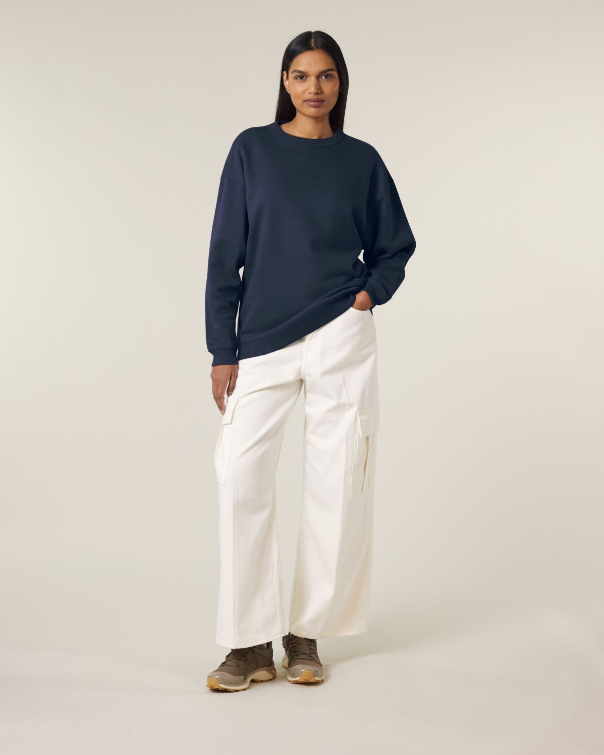 Felpa girocollo oversize Donna