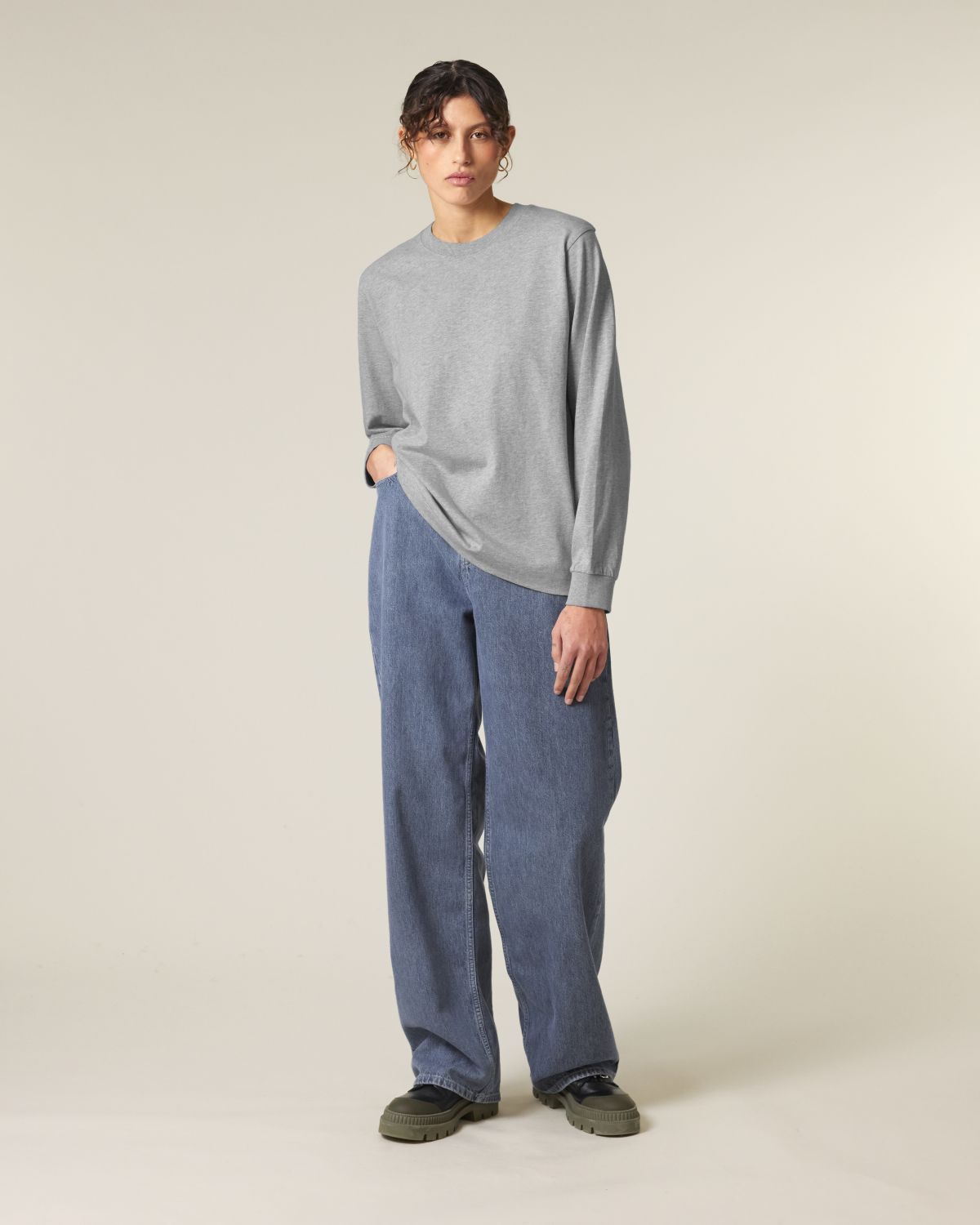 T-shirt long sleeve heavy oversize